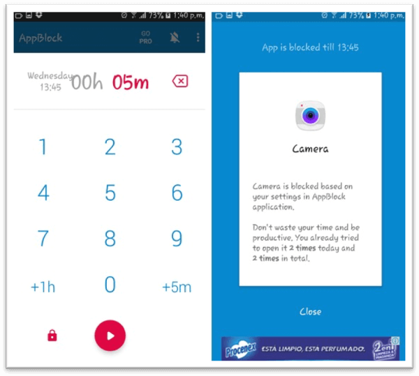AppBlock stai concentrat