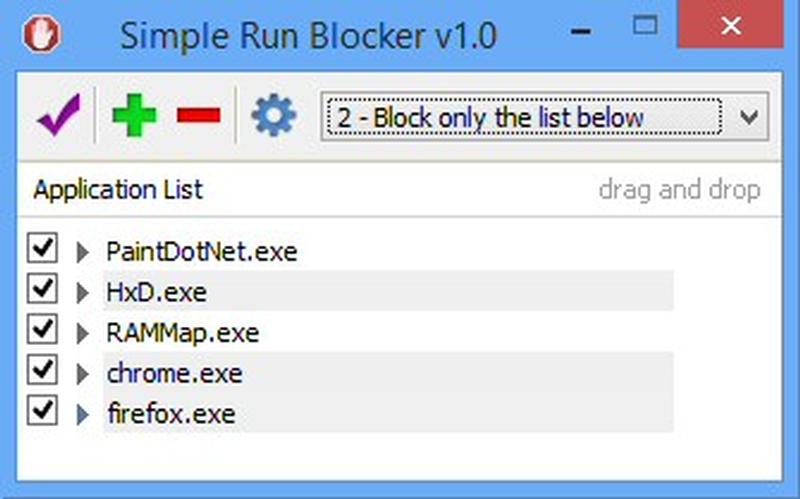 Simple Run Blocker, blochează executarea programelor pe Windows