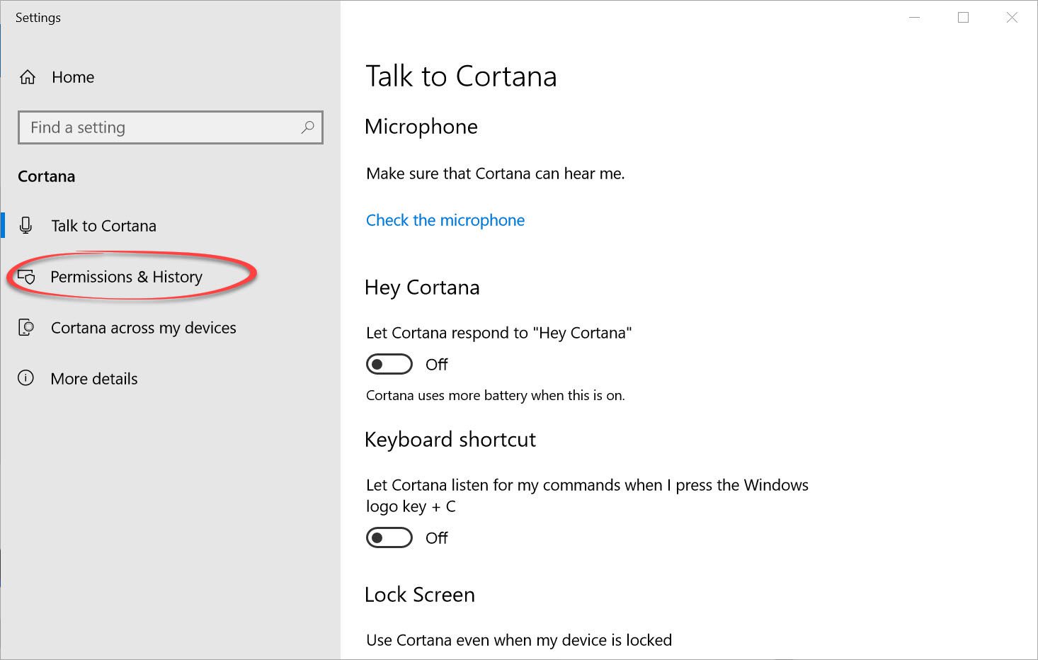 Ce știe Cortana privacy
