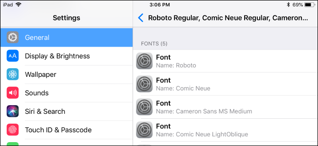 Cum se instalează fonturi pe un iPad sau iPhone
