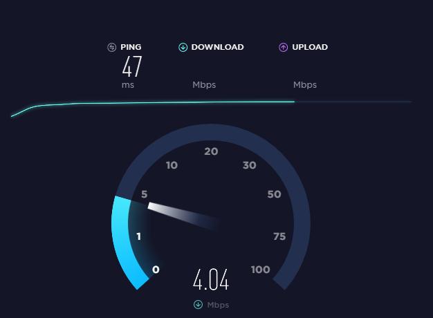 Mărire viteza la uTorrent speedtest