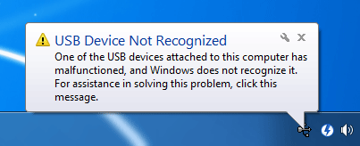 Calculatorul nu vede stick-ul USB (device not recognized) laptop