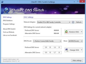 Cum se schimbă serverele DNS în Windows