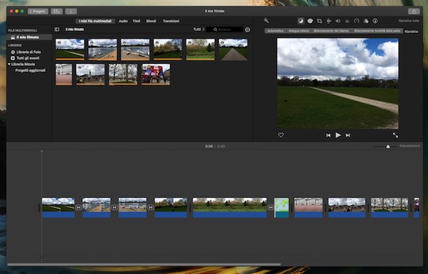 Program de făcut video cu poze pe PC și online iMovie