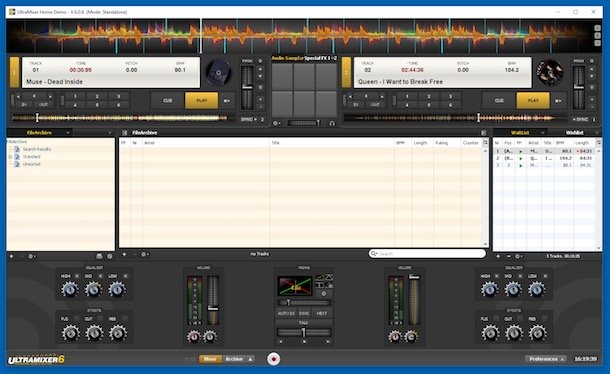 Programe pentru mixat muzica pentru DJ UltraMixer