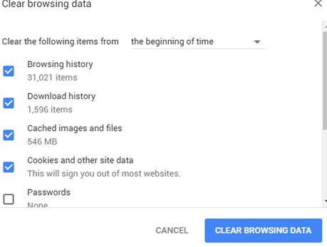 YouTube nu funcționează memoria cache