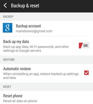 Actualizare (update) telefon Android sau tabletă backup