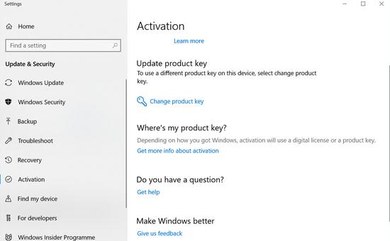 Cum găsești cheia de produs la Windows 1087 este activat