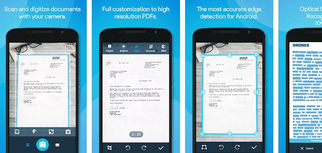 Aplicații scanner documente pentru Android sau iPhone alte aplicatii scaner