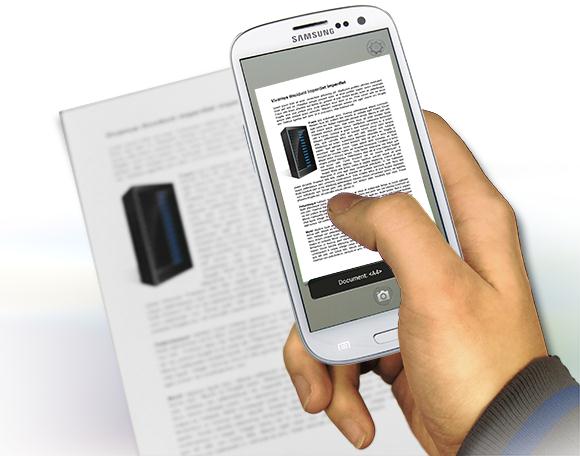 Aplicații scanner documente pentru Android sau iPhone
