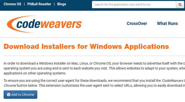 Cum folosești aplicații Windows pe Chromebook Codeweaver