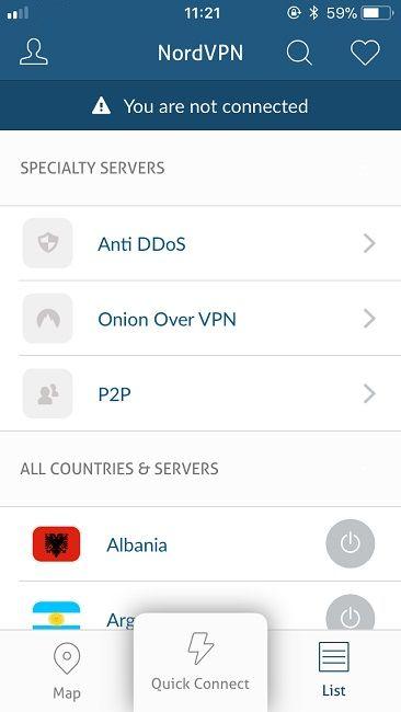 Cum folosești un VPN pe iPhone sau iPad setare NordVpn