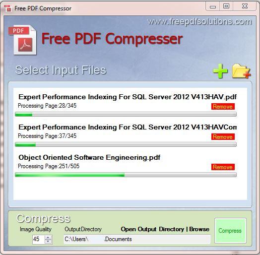 Programe pentru comprimat fișiere pe Windows sau Mac Free PDF Compressor