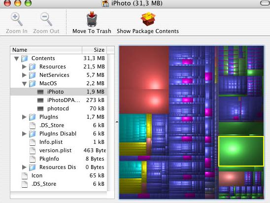 Cum găsești și ștergi fișierele mari pe Mac Disk Inventory X