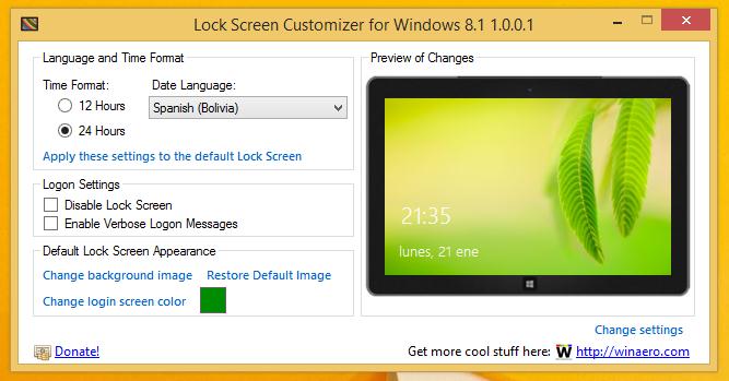 Personalizează ecranul de blocare din Windows 8