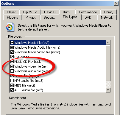 Redare fișiere AVI pe PC sau laptop cu Windows 10 setare video avi