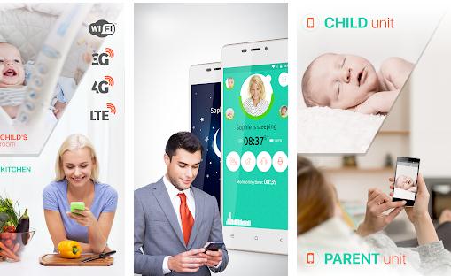 Aplicații pentru nou născuți zgomot alb Android sau iPhone Baby Monitor Annie