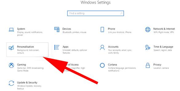 Activare Dark Mode (Modul Întunecat) în Windows 10 setarile
