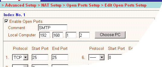 Deschide porturile la router port forwarding setari la router redirectionare port