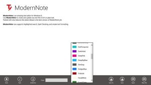 Notepad gratuit pentru PC sau laptop cu Windows 8