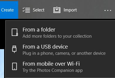 Transferă poze de pe telefon pe calculator cu Windows 10 Photos aplicatia
