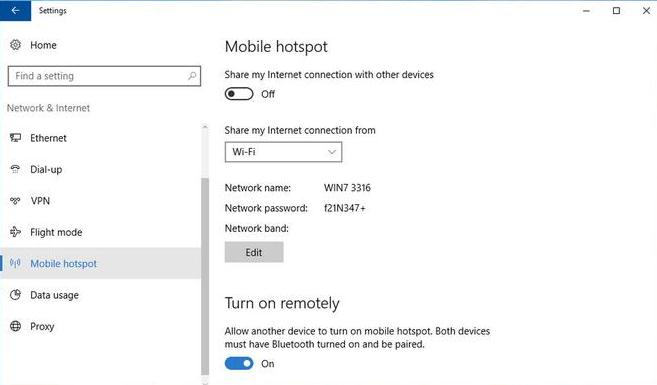 Transforma laptopul în router wireless Windows mobile hotspot