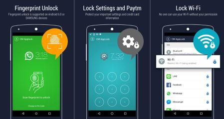 Aplicație de blocat aplicații Fingerprint Unlock
