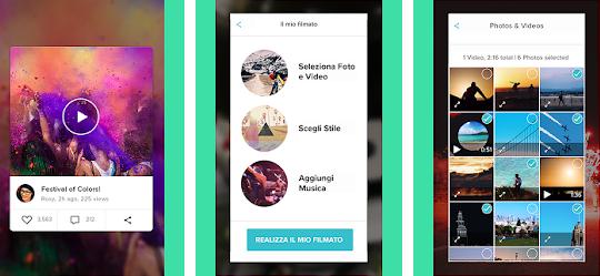 Aplicații de pus muzică pe video Android sau iPhone Magisto