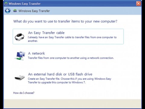 Configurare laptop: Transferă fișiere de pe un PC sau laptop vechi