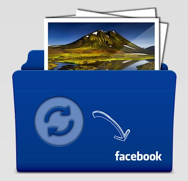 Sincronizează sau descarcă albumele foto din Facebook