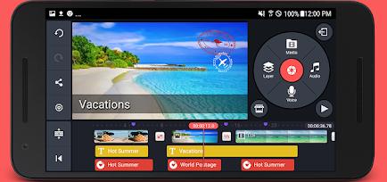 Aplicații de editat video pentru telefon Android sau iPhone KineMaster