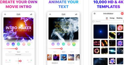 Aplicații de făcut intro-uri pentru Android sau iPhone Intro Music Video, Movie Maker