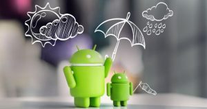 Aplicații meteo vremea pe telefon Android sau iPhone