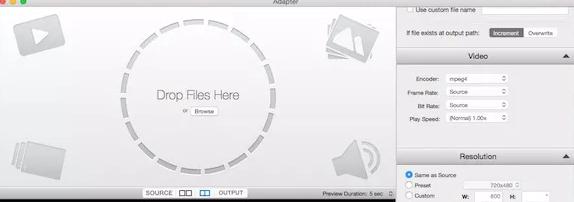 Programe de convertit video pentru Windows sau Mac Adapter