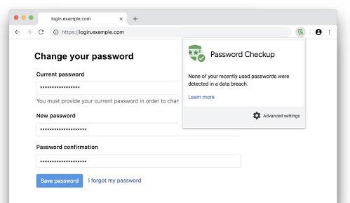 Verifică parola la conturi cu extensia Password Checkup in browser google chrome