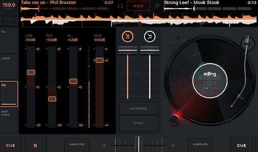Aplicație de remixat muzica pe telefon android sau iphone edjing Mix