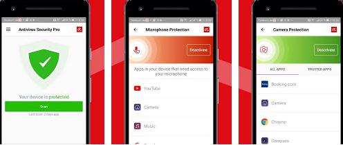 Aplicații pentru antivirus securitate telefon Android Avira Antivirus Security