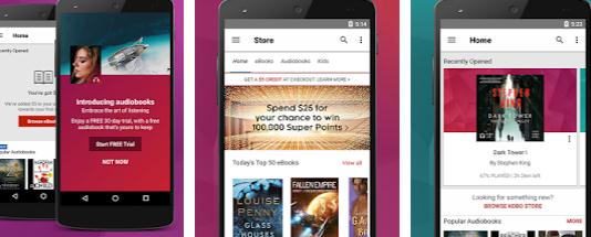 Aplicații pentru descărcat cărți Android sau iPhone Kobo