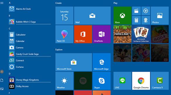 Backup la meniul Start în Windows 10 pe PC sau laptop