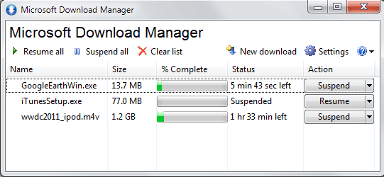 Microsoft Download Manager