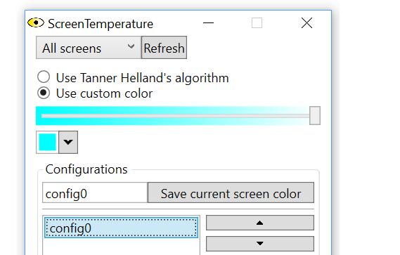 Modifică culoarea și temperatura la monitor în Windows 10 