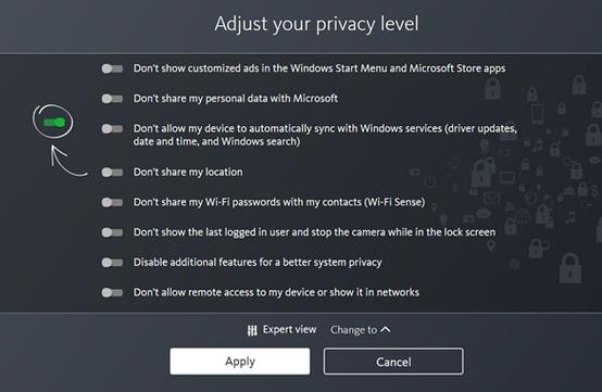 Rezolvă problema de confidențialitate în Windows 10 aplicatiile din Windows store