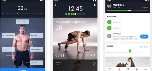 Alte aplicații cu exerciții pentru abdomen Android sau iPhone