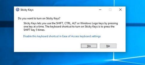 Cum se activează sau dezactivează Taste Adezive Sticky Keys în Windows