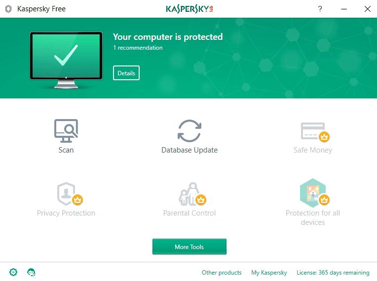 Descarcă Kaspersky anti-virus gratis