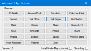 Program de șters aplicații preinstalate App Remover