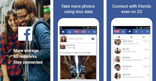 Aplicații pentru Facebook messenger Facebook Lite (Android)