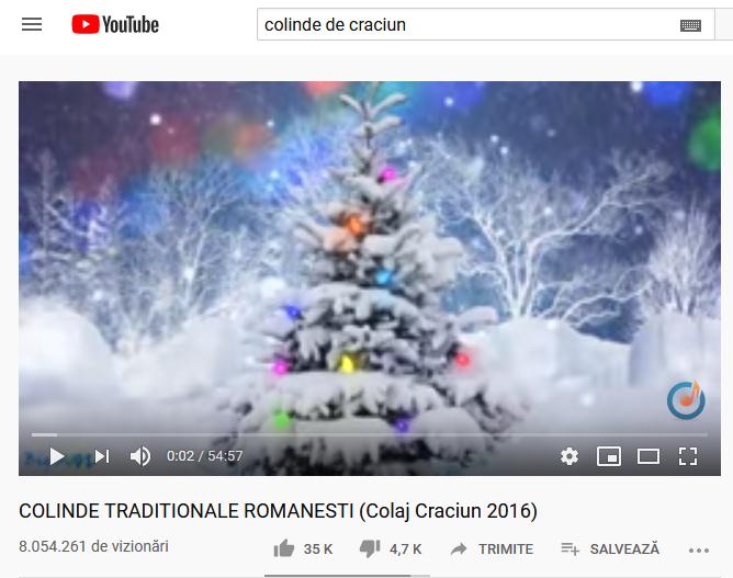 Cum creezi pe Youtube un playlist cu colinde de crăciun românești