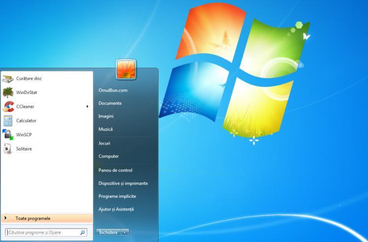 Eliberare spațiu din C sau D în Windows 7