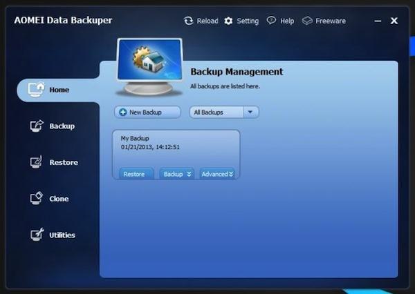 Program pentru backup în Windows 10, 7, 8, XP sau Vista 